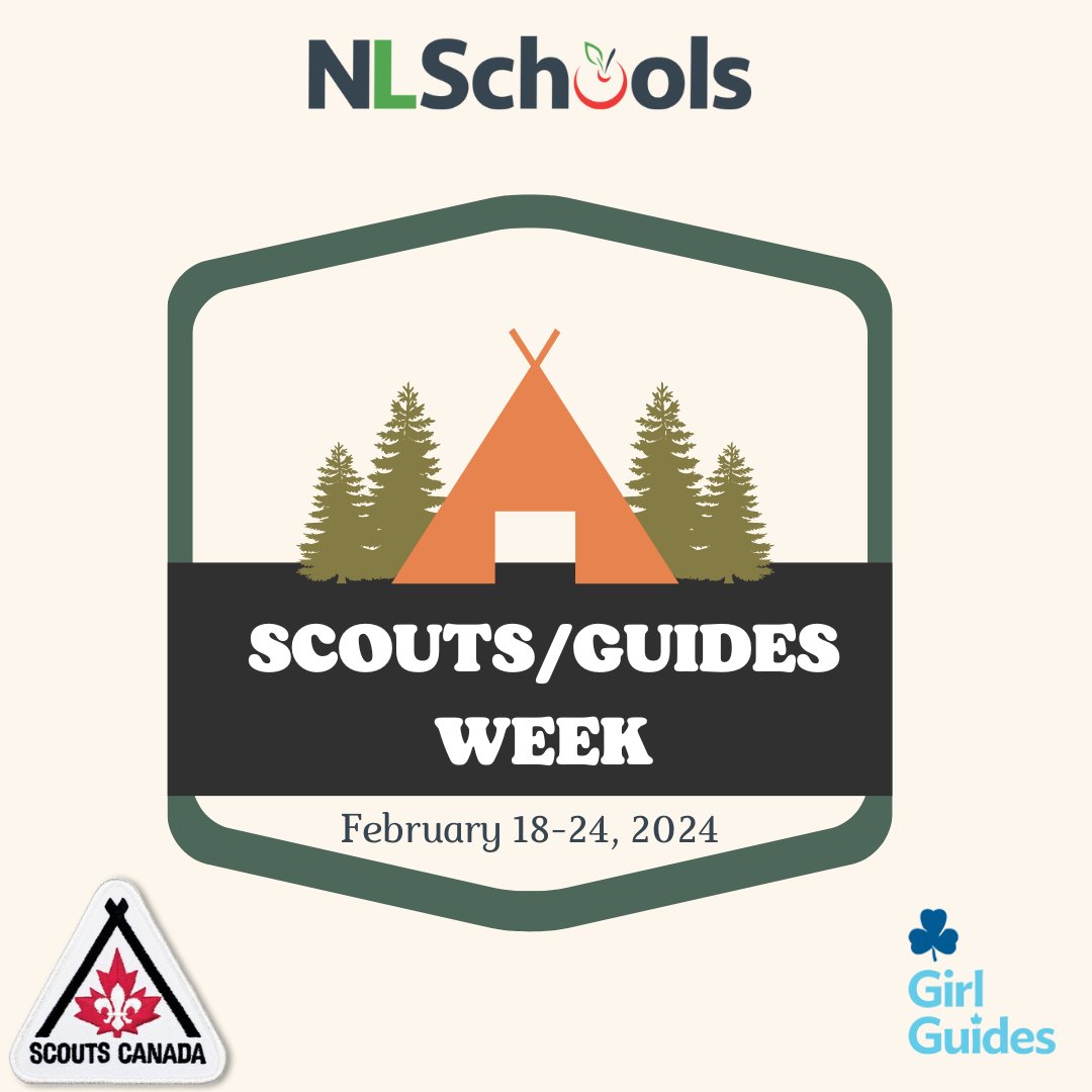 NLSchoolsCA's tweet photo. Being active in the @girlguidesofcan/@scoutscanada is a rewarding experience for our youth. They learn important skills, make friendships, and it prepares them for the future. Follow the links to learn more:
https://t.co/q93CE0lQRv https://t.co/tJFhWfrZzn
#ScoutsWeek #GuidesWeek https://t.co/HIsTVXqCH2