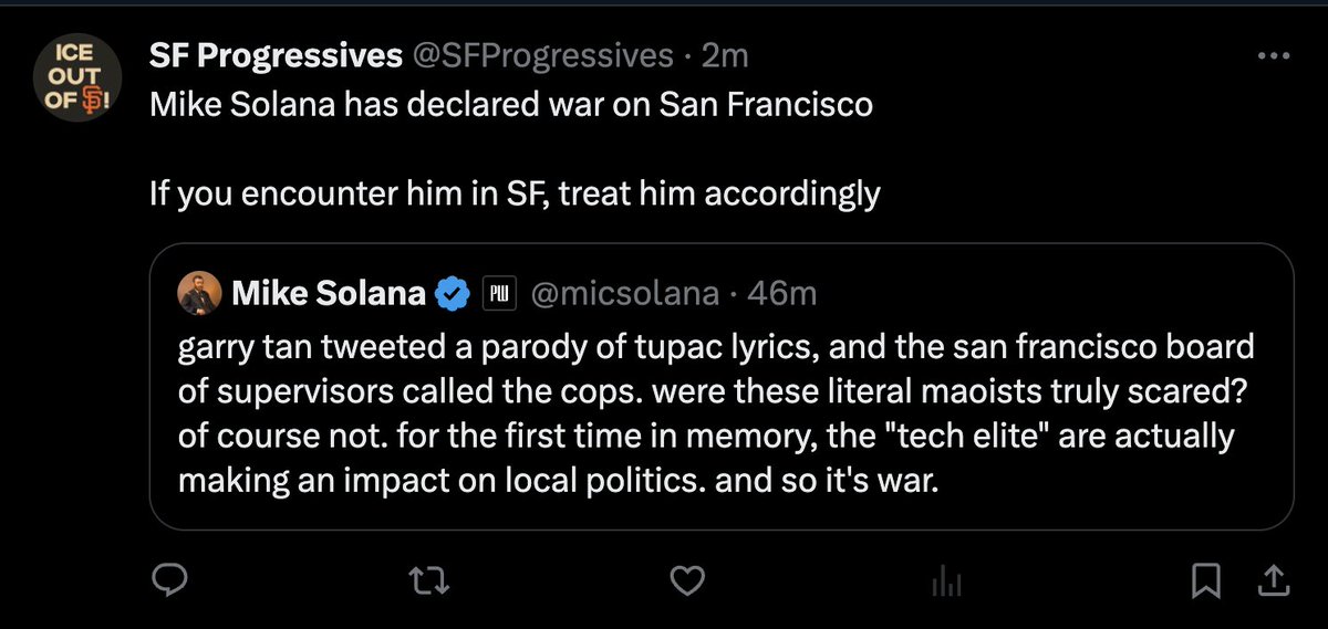 micsolana's tweet photo. this would be a lot more frightening if every deranged activist in the city wasn't an asthmatic, skinny fat barista https://t.co/4CZ6OgTLoK
