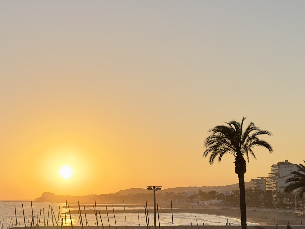 Una posta en un dia qualsevol a #sitges