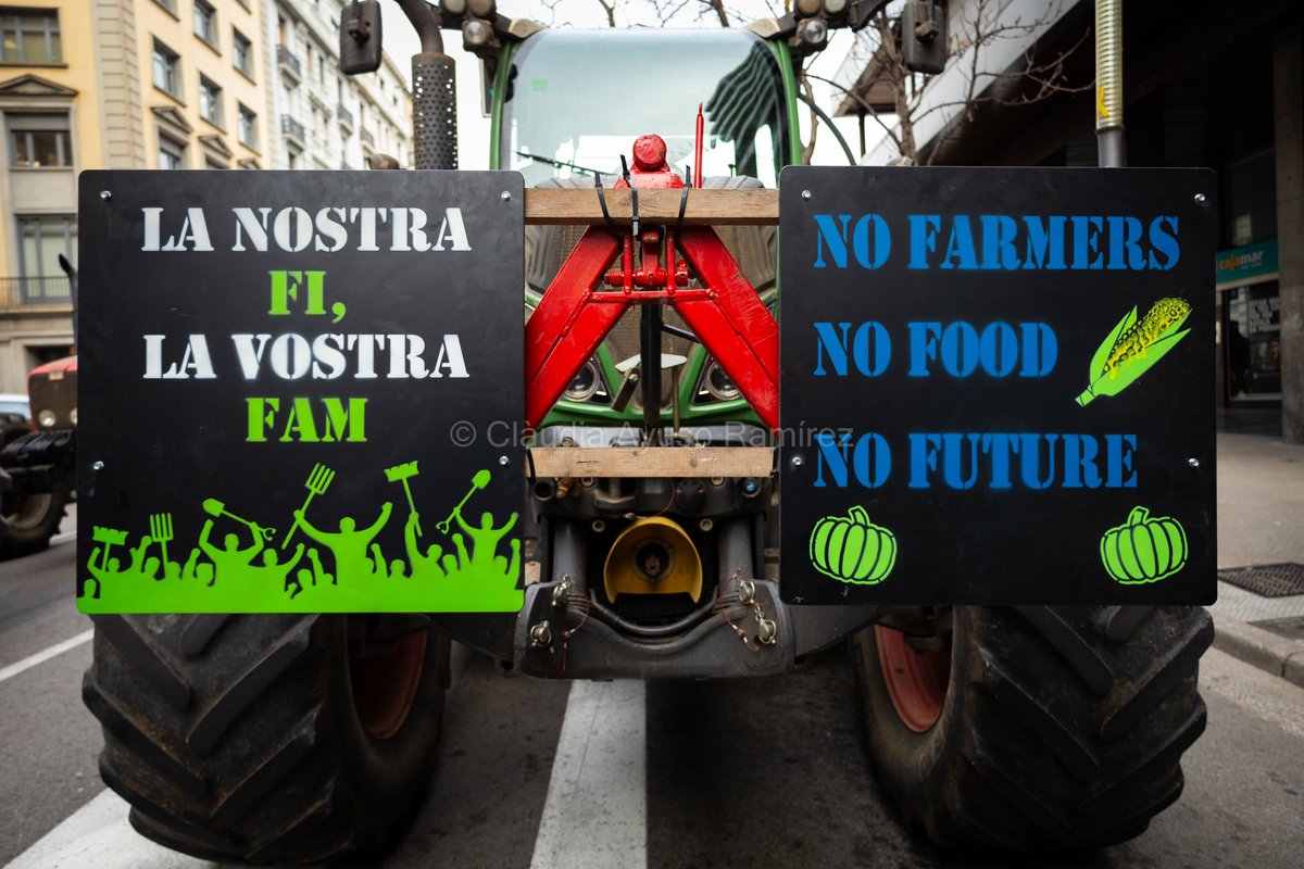 📍Gran Via de Jaume I, Girona

©️Clàudia Ayuso Ramírez

#NoFarmersNoFood #NoFarmersNoFuture #FarmerProtests2024 #FarmersProtest