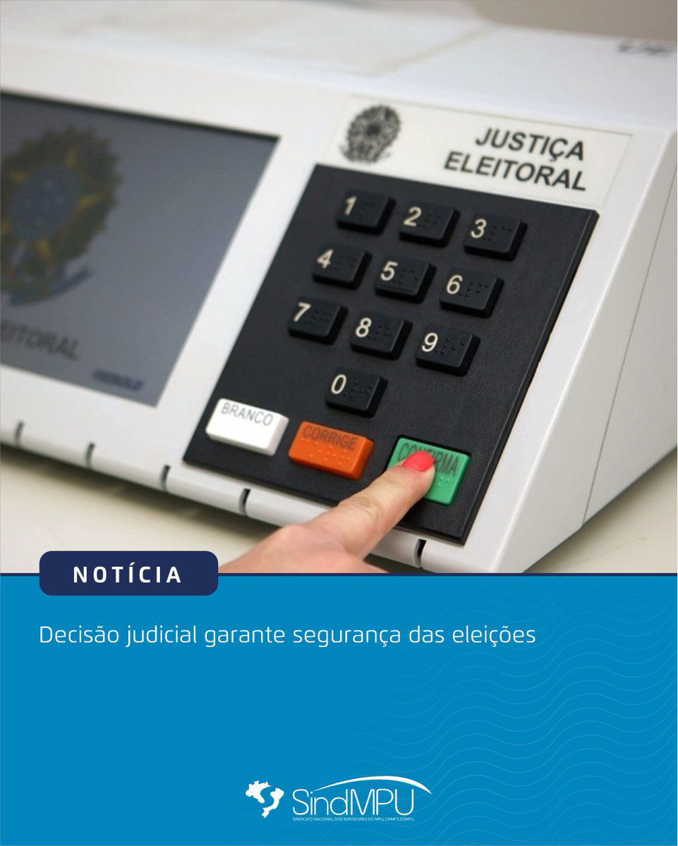 sindmpu's tweet photo. Com alívio, informamos que a ação do presidente da Comissão Eleitoral Nacional contra o Sistema de Gestão Sindical – SGS foi rejeitada. A solicitação de um novo módulo de eleição/votação eletrônica também foi negada. Comprometemo-nos com a integridade do nosso processo eleitoral. https://t.co/jOqftxw3L9