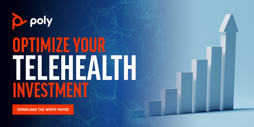 PolyCompany's tweet image. See how your practice can benefit from 3️⃣ emerging trends that provide significant opportunities for #Healthcare providers to get #Telehealth right. #PolySolutions

Learn more 👉 bit.ly/3QE8jzD h