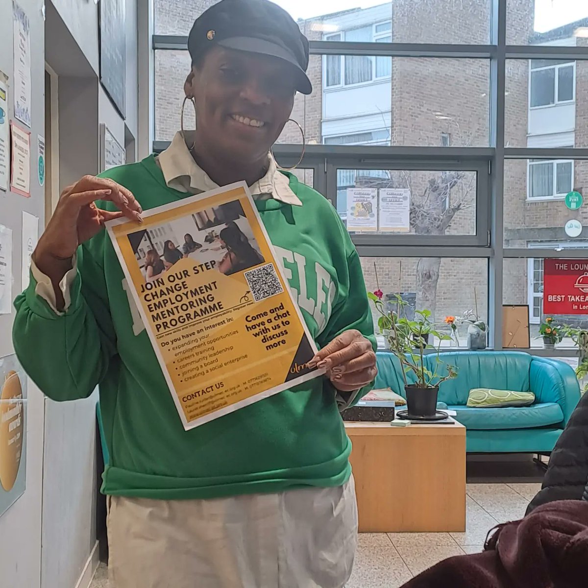 OlmecPauline1's tweet image. @OlmecEmpComm  @AREtweets_  a very good day at Chalkhill @Community Centre in the wonderful Lounge Cafe supporting people through #StepChange #mentoring #employmentopportunities