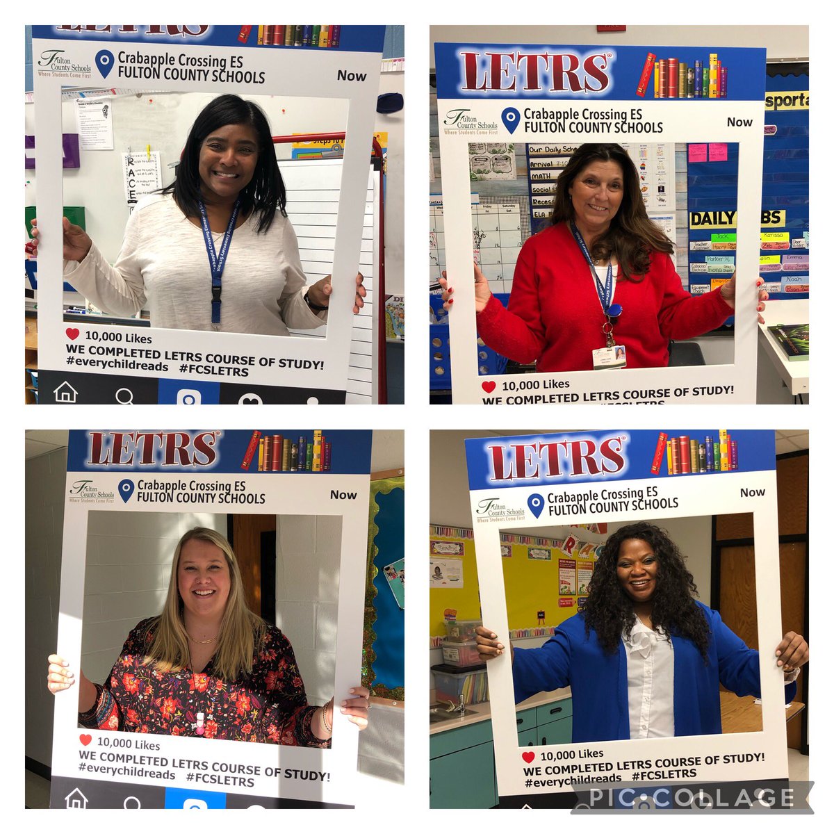Congratulations to these teachers for completing LETRS professional learning! #EveryChildReads @dr_cheatham @CrabappleColts @mremoryrawlings @havensCCES @KCWilliamsFCS