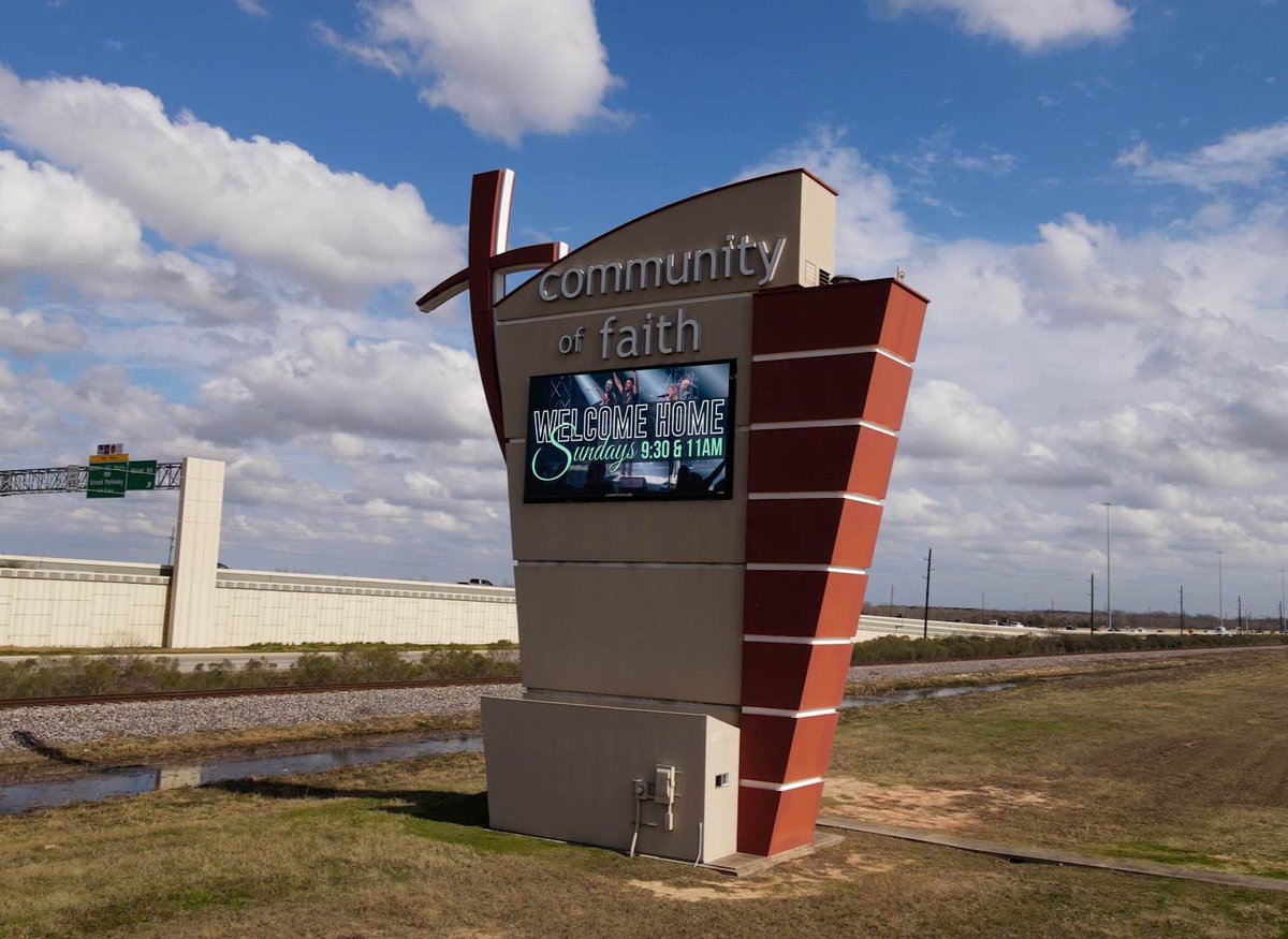 ledpartnershtx's tweet image. Flashback to our impactful custom LED monument collaboration with @COFHouston, illuminating hearts along Houston's bustling highways. Witness the power of faith and innovation merge on digital monuments. #CustomDigitalMonuments #CustomLEDSigns

See more: ledpartners.com/custom-outdoor…