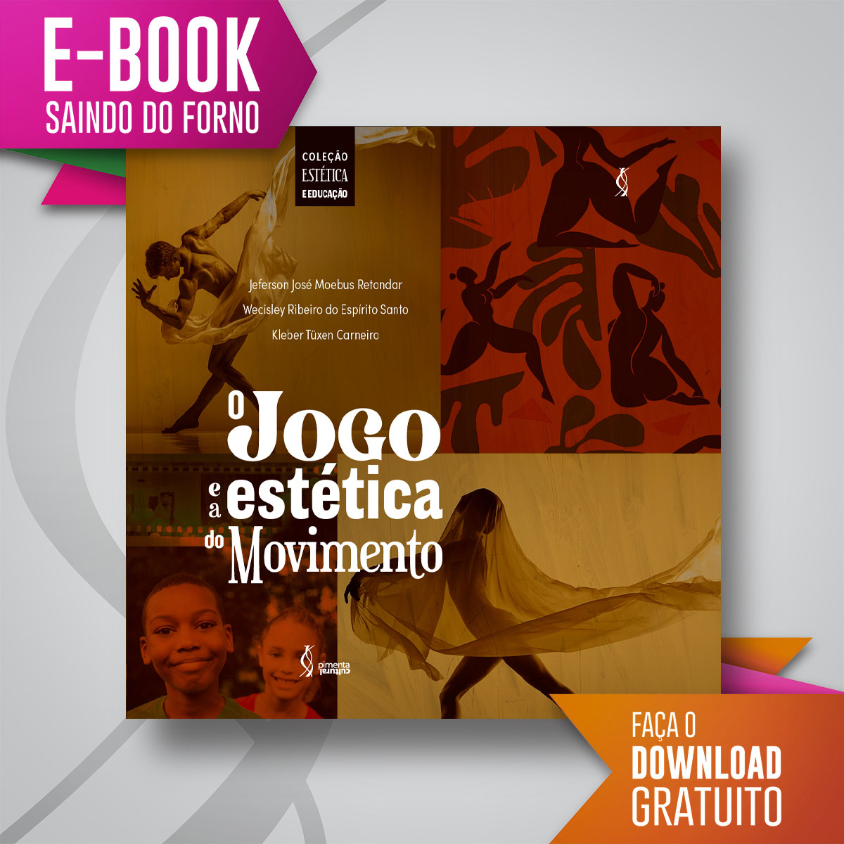 eBook saindo do forno: O jogo e a estética do movimento
#pimentacultural #publiqueseulivro #editoradelivros #qualislivros #ebook #instabooks #bookstagram #doutorado #pesquisaacademica #paratodosverem