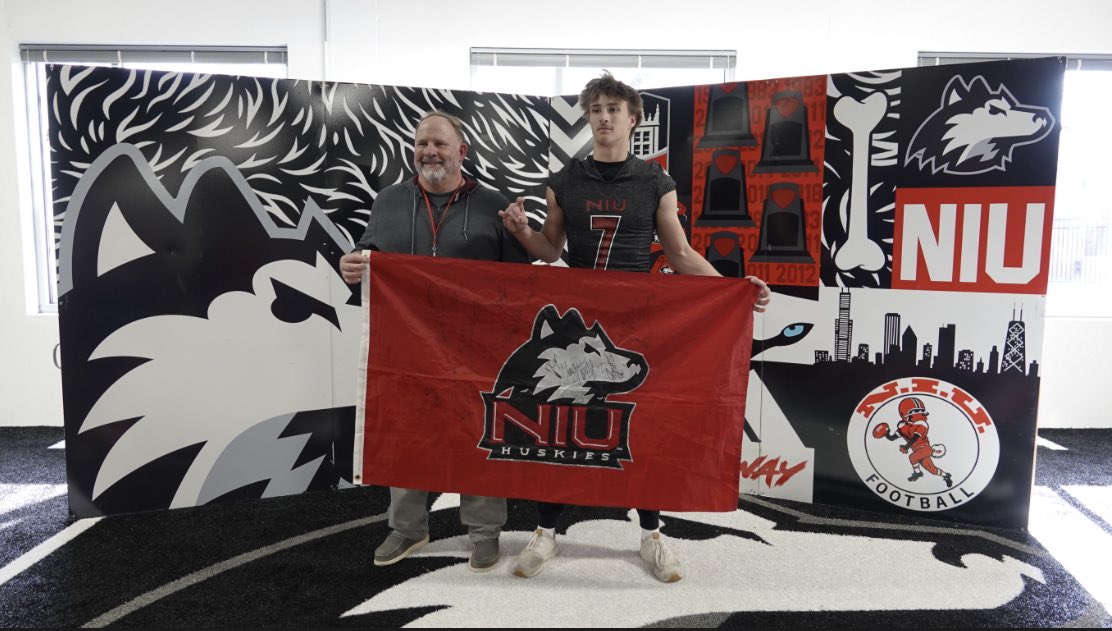 Thank you <a href="/CoachGigli/">Jordan Gigli</a> and <a href="/NIU_Football/">NIU Football</a> for the Junior day!! Great to see the campus!!