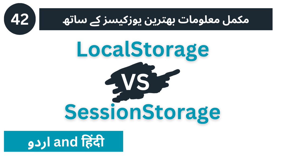 stackwisedev's tweet image. Learn amazing concept to not lose the data of form when page is refreshed accidently.
youtu.be/-7S41xzUL9w