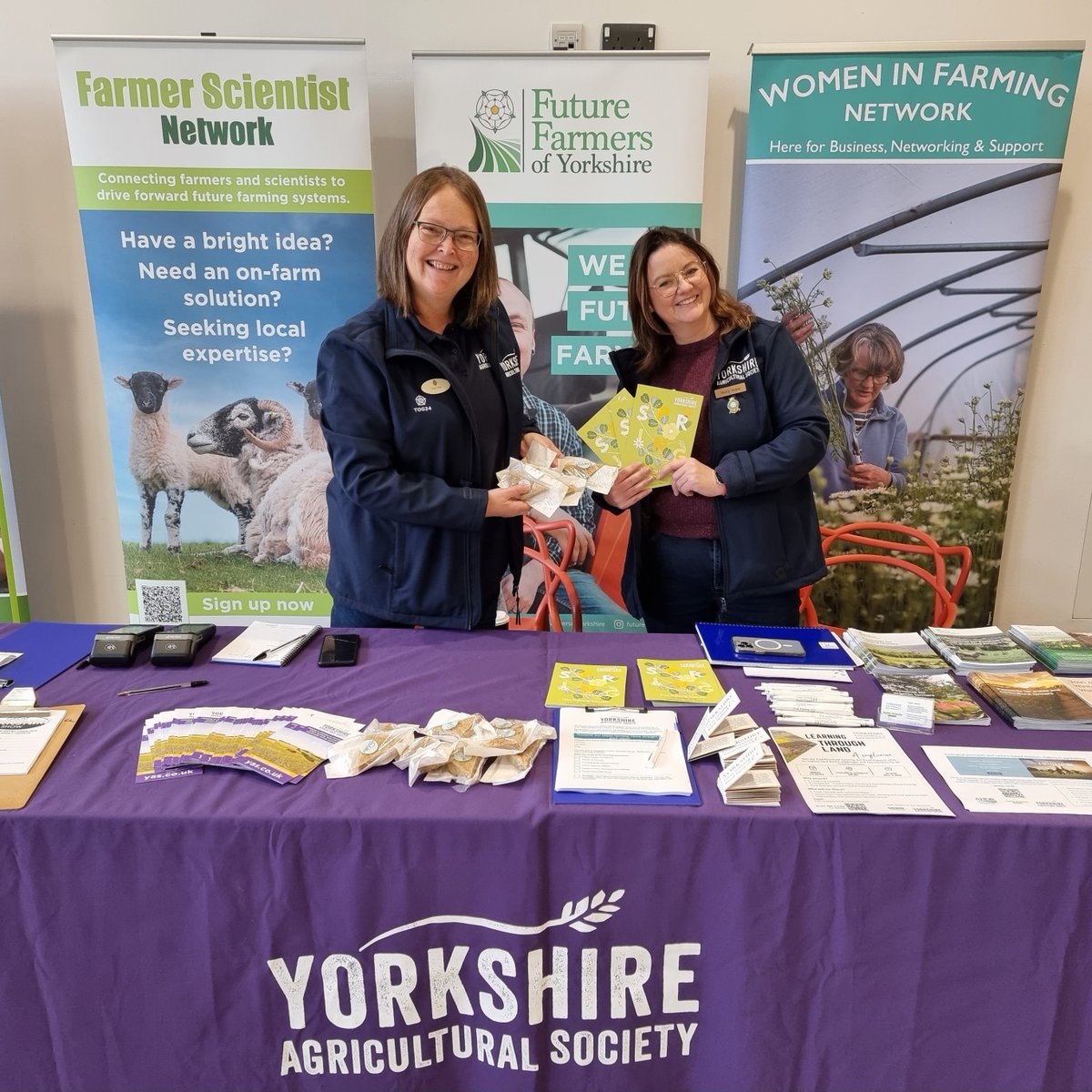 Don't miss us at @YAMSYORK on Wednesday 7th Feb selling farmer's tickets to the Great Yorkshire Show. 👋 🚜 💨 Find more information about the 165th Great Yorkshire Show (9-12 July 2024) on our website 👇 greatyorkshireshow.co.uk