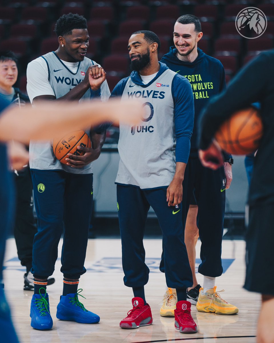 Timberwolves's tweet photo. GAMEDAY. 🐺 https://t.co/3CyGM9GfT8