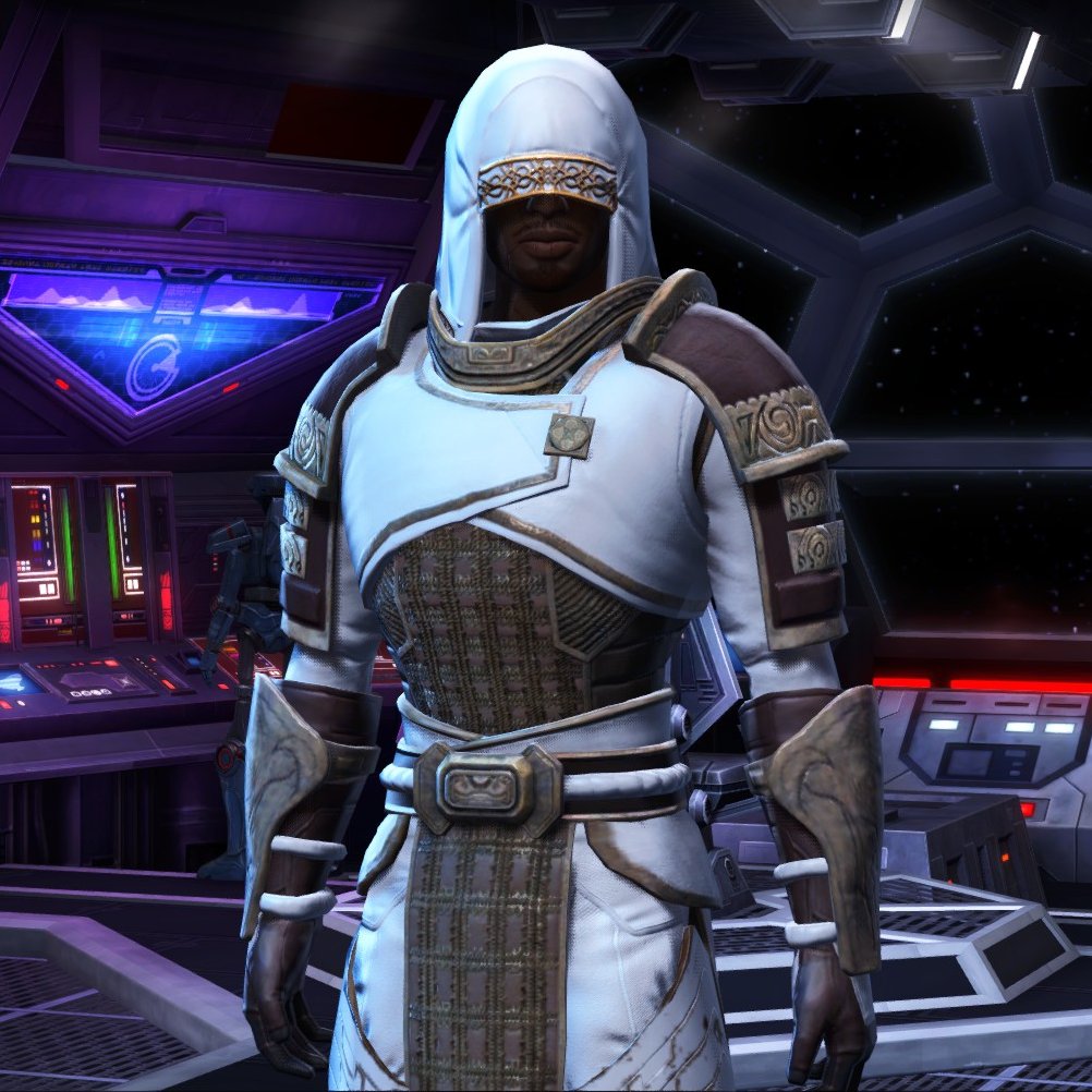 mordorgeist's tweet photo. Yehezkel one of my main #SWTOR #roleplay toons on #Malgus needed a new endgame #SpaceBarbie #SWTORFashion https://t.co/X98sjTMgkW