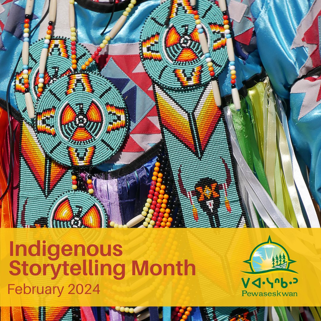 February is celebrated as Indigenous Storytelling Month in Saskatchewan ! In Indigenous communities storytelling serves as a vital form of entertainment and education especially during the winter months. Find events happening around you and be a part of it! #CulturalHeritage