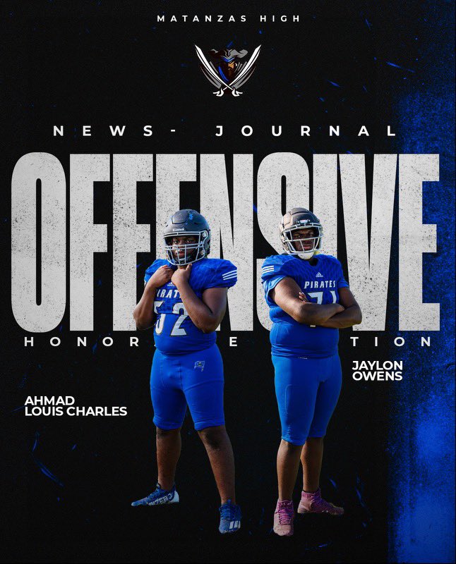Matanzas Football (@mhspiratefb) on Twitter photo Congratulations to our 1st, 2nd, HM <a href="/DBNJSports/">DBNJ Sports</a> All Area Offensive Teams. <a href="/landonpda8/">Landon Grover</a> <a href="/andreandrews_/">Andre Andrews.</a> <a href="/DanielDeFalco4/">Daniel DeFalco</a> <a href="/216Kwon/">216.Kwon</a> <a href="/ahmadlouis42/">Ahmad Louischarles 🇭🇹</a> Jaylon Owens
The Climb Continues 🏔️
#TakeEverything Congratulations to our 1st, 2nd, HM <a href="/DBNJSports/">DBNJ Sports</a> All Area Offensive Teams. <a href="/landonpda8/">Landon Grover</a> <a href="/andreandrews_/">Andre Andrews.</a> <a href="/DanielDeFalco4/">Daniel DeFalco</a> <a href="/216Kwon/">216.Kwon</a> <a href="/ahmadlouis42/">Ahmad Louischarles 🇭🇹</a> Jaylon Owens
The Climb Continues 🏔️
#TakeEverything