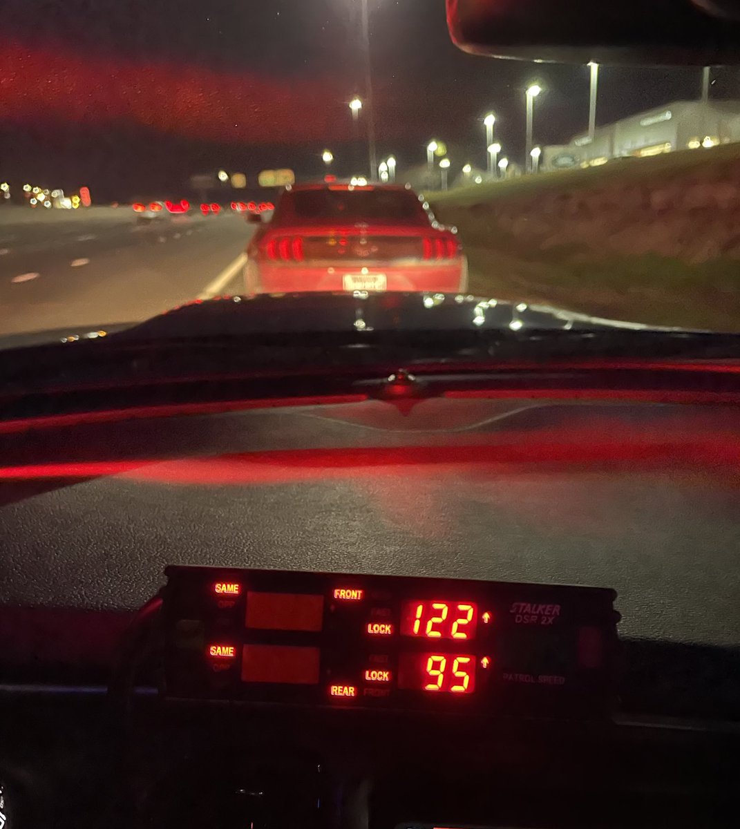 KHPTrooperTiff's tweet photo. Troop A Troopers are seeing a continuation of excessive speed.
You might think you’re ok driving that fast, but when that other car makes a lane change in front of you suddenly, things get real bad real quick.
#SlowDown & #ObeyTheSign for everyone’s safety. https://t.co/sALRXHgXWE