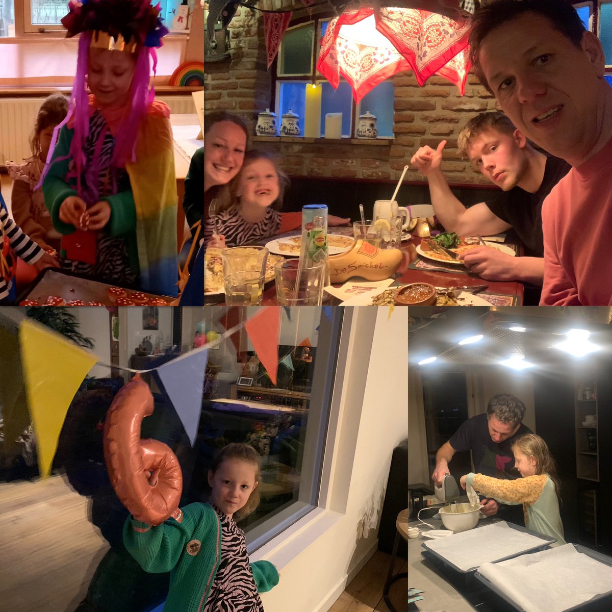 Het is dinsdag, dat betekent ‘raadsdag’. Oh nee! Vandaag niet, want onze Maralie werd vandaag 6! 🥳🥰 Cakejes bakken (gisteravond), cadeautjes, trakteren en uit eten.. Wat een feest! 🤩😍 Op naar ‘t weekend: kinderfeestje en verjaardag vieren! 🥳🥳