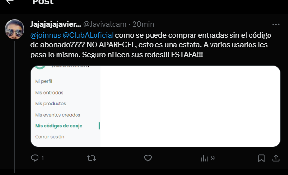 Javivalcam's tweet photo. @jumicara @ClubALoficial @joinnus Tagealos y te responden . ya m aparecen. suerte https://t.co/ost6g7XaD7
