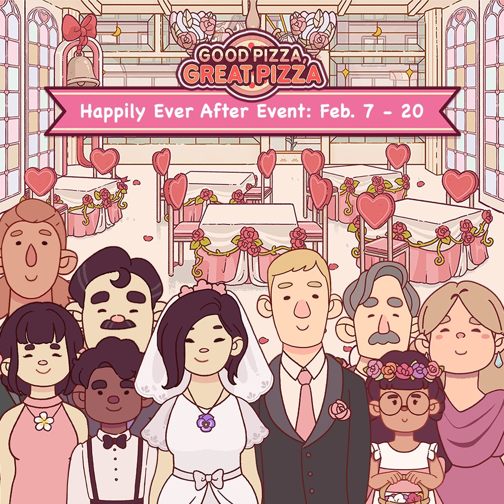goodpizzagame's tweet photo. 🌷Valentine's Event BEGINS with new Topping Skins!🌷
Play a game day on version 5.5.0 or higher when it passes Feb. 7th, 12AM in your local time zone to start the event! 🌹🍕🌹
💘 Event ends Feb. 20, 11:59PM!
#pizza #slice #vday #vday2024 #vday24🍕💖 https://t.co/K5yGdbxdK9