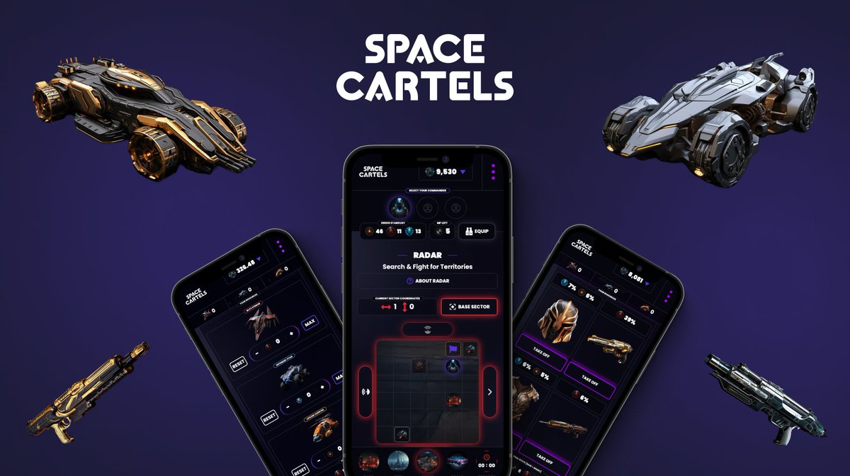 SpaceCartels's tweet photo. 🚀You can now register for Season 1 of @SpaceCartels!

Join for as low as $1 (#USDC) without any additional investments!

EVERY wallet that plays at least one season until the end of March will qualify for an SPC #airdrop!

The more seasons you play, the bigger the #airdrop you'll receive!

➡️Register here: https://t.co/M8tIxvgmXW

We're also starting our # Daily Threads to explain what Space Cartels is and what your tasks in the game will be.

Follow, Like, Repost and Comment on each of the 4 Threads to win 50 DMT in-game, equivalent to 50 USDC, withdrawable anytime.

🎁Drawing results: Sunday at 15:00 UTC.

Let’s start!

—- #1 - DAILY THREAD —-

Space Cartels is a turn-based game where you become the Boss of a Cartel on Planet X in the year 2266.

Each turn lasts 8 hours, giving every player exactly that much time to make their moves in the game.

Completing a turn takes about 15 minutes, making it an ideal game for busy individuals who can't dedicate hours to a game. In Space Cartels, you play in your Free Time - essentially, when you would normally be scrolling through social media.

To start playing, players must join a Season. Each Season lasts a maximum of 21 turns, and entry tickets can be purchased from $1 - making it accessible for players with any budget. There are no additional investment requirements.

An unlimited number of players can join each Season, creating a Prize Pool. Every player receives the exact same Starter Pack (initial resources).

The goal is to invest resources from the Starter Pack in a way that maximizes the Net Worth of your cartel by the end of the Season (after 21 turns).

The higher your Net Worth, the higher your rank among players, determining your share of the total Prize Pool.

The game is purely skill-based, similar to Chess, making it impossible to gain an advantage by investing more real money to boost performance.

If a player decides to play in a Season with more than the minimum $1, they still receive the same Starter Pack and are subject to the same rules. However, by playing with a higher amount, a player participates in multiple pools at the same time.

For example, by playing with $3, you participate in the pool for players who play with $1, $2, and $3. This means that playing with a higher amount multiplies your potential winnings, but does not make you stronger in the game itself!

—- #1 - END —-

In the next thread, you will learn what you will do in the game to develop your Mafia Empire on Planet X!

➡️ Register for the first Season here: https://t.co/M8tIxvgmXW

If you can't wait to see what's in store for you in the game, you can check out our White Paper right now!

🏴󠁧󠁢󠁥󠁮󠁧󠁿 WP: https://t.co/DRb7K6onXd

🇵🇱 WP: https://t.co/TteaYltPPs

This adventure is just beginning!

#NFT #Polygon #MATIC #Arbitrum #TON #web3 #Web3Games