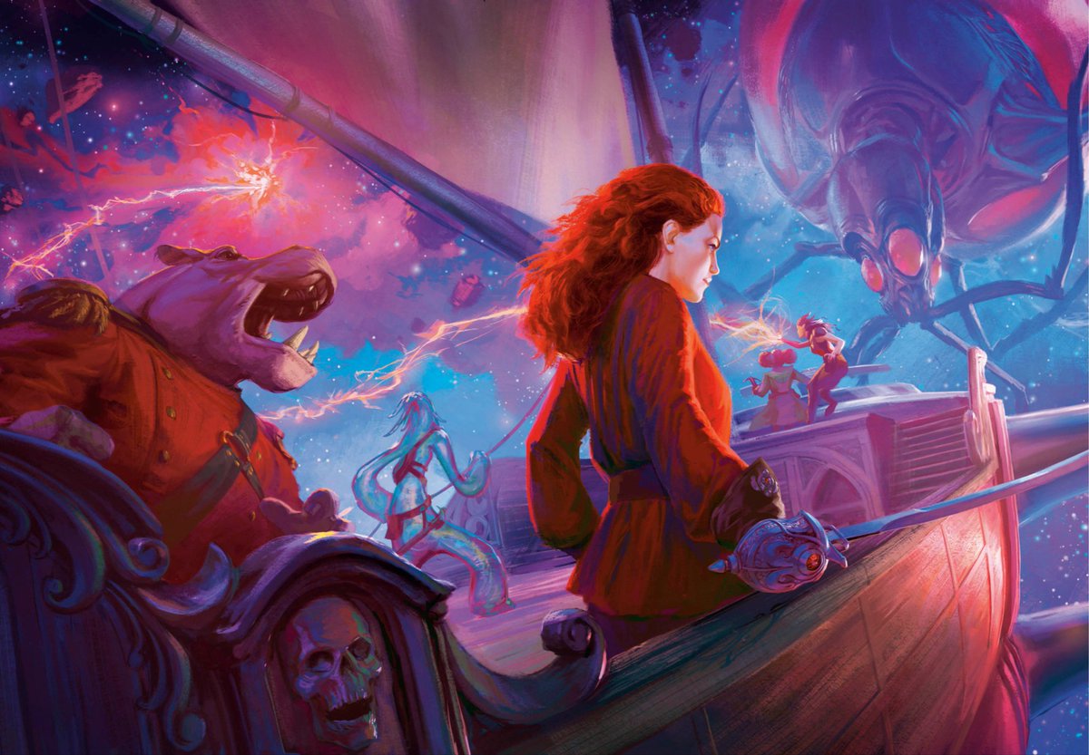 Spelljammer: Memory's Wake (Juego de palabras entre Wake usado como estela como referencia marítima del pasar de un barco y despertar, en referencia a las memorias que entraran en juego para el personaje principal) es la mas reciente novela anunciada para junio 4  para el