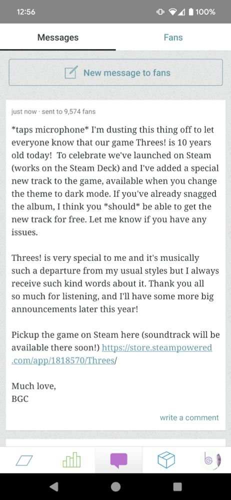 Big Giant Circles tweet media