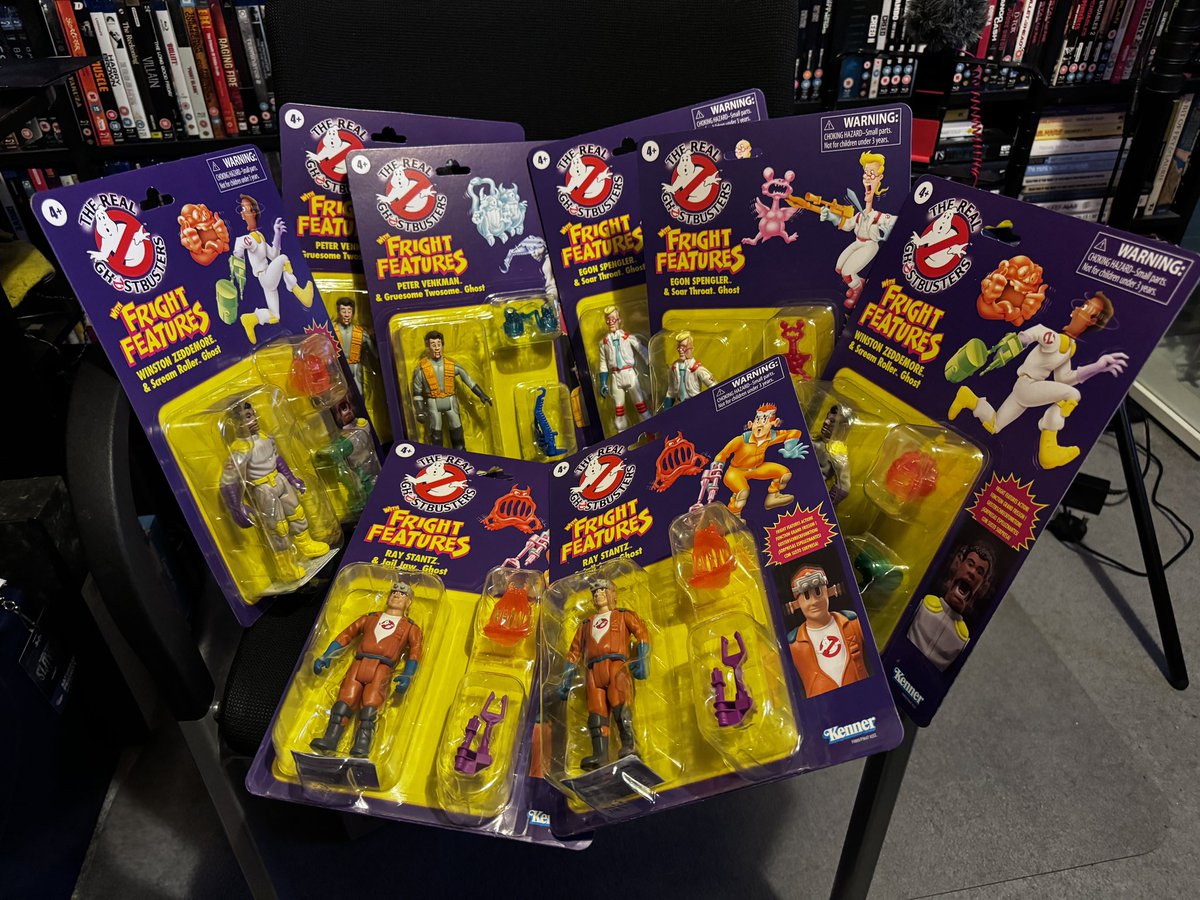 PopularTripe's tweet photo. Double Bubble!! 🚫👻 #TheRealGhostbusters #FrightFeatures #Ghostbusters #GhostbusterMovie #FrozenEmpire #ghostbustersafterlife #Ghostbusters2 #ghostbustersanswerthecall #realghostbusters #Ecto1 #marshmallowman #staypuft #slimer https://t.co/2SA98W1Zzt