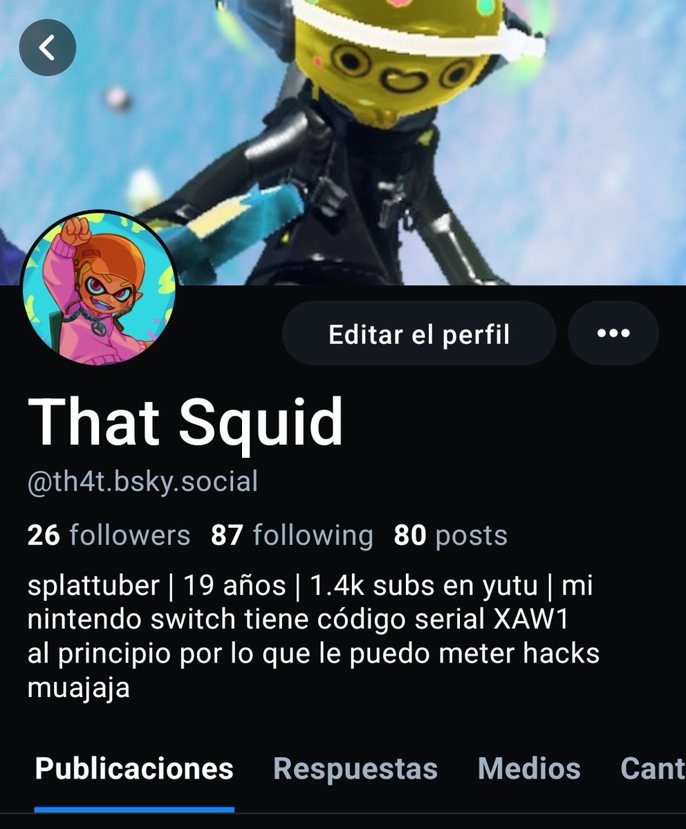 ThatSquidYT's tweet image. Celebrando que Bluesky ya no ocupa códigos de invitación, ¡Los invito a que también me sigan por aquí! Ahí también compartiré cosas que no me gustaría decir por aquí jeje 🦑
#bluesky #bsky #blueskycode #bskycode