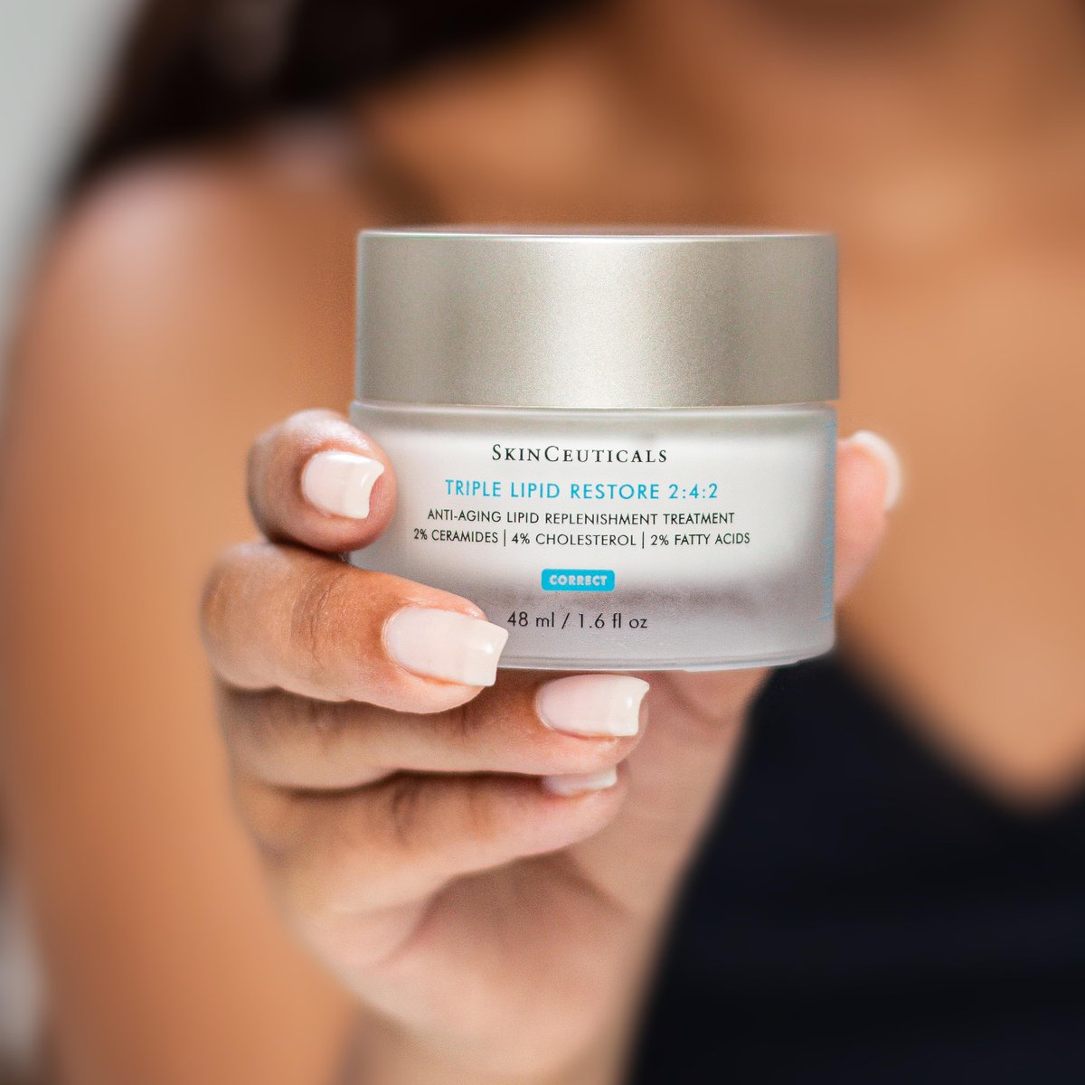 Triple Lipid Restore 2:4:2 is a patented anti-aging cream to refill cellular lipids and nourish dry skin.