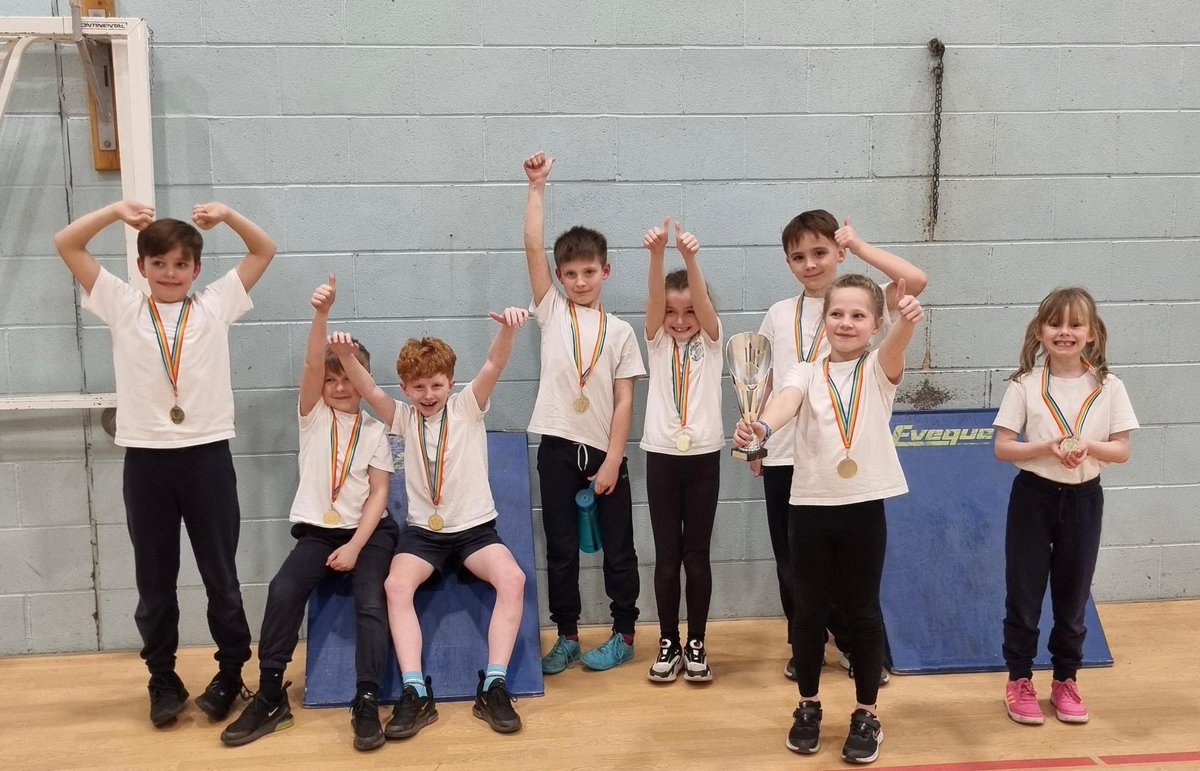 YEAR 3/4 MULTI SPORTS EVENT

Some of our children took part in the Trust Multi Events competition yesterday. They all did a superb job, finishing in 1st place! Well done to all, you should be proud of yourselves for showing great energy &amp; team work in achieving this result 👏