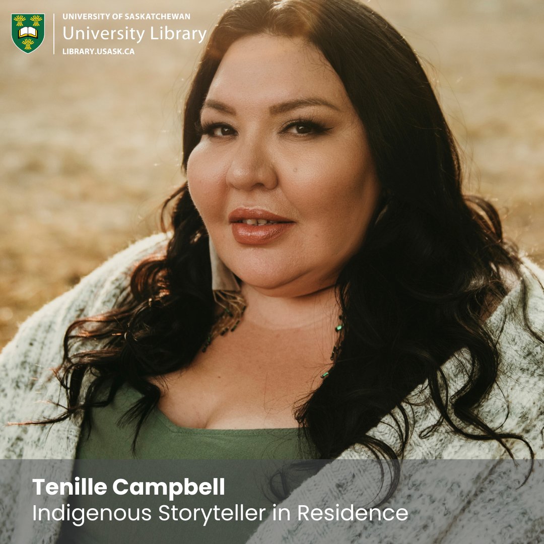 Join Indigenous Storyteller in Residence Tenille Campbell in her "Framing Community", participants are invited to sit for a Polaroid portrait every Tuesday, Wednesday or Thursday from 1 pm to 3 pm in Murray 134. More info here: library.usask.ca/ISIR/#2024Stor…
