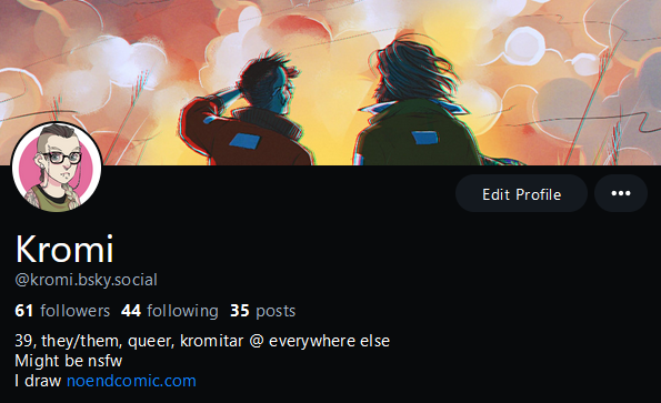 Kromi ᕕ( ᐛ )ᕗ COMMISSIONS OPEN!! kromi@bsky tweet media