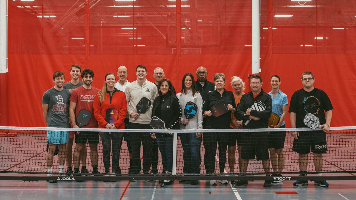 gracecollege's tweet photo. Have you joined the pickleball craze? We received a $24,863 grant from the K21 Health Foundation for pickleball equipment! Learn more here: https://t.co/xG6AqgqzXI

#Pickleball #GraceCollege #LifeAtGrace #ConnectedCommunity https://t.co/kr6Q79cMbv