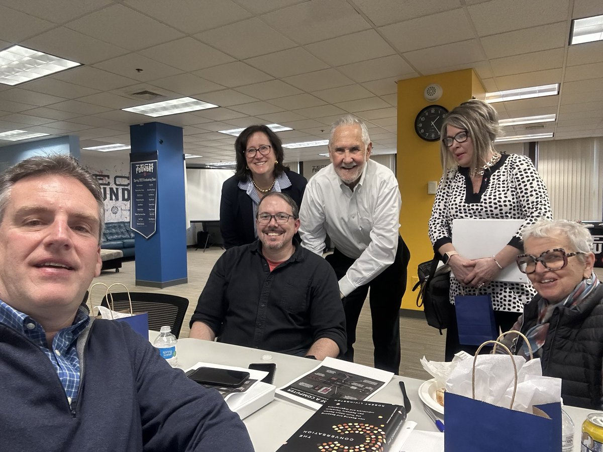JayAshMACP's tweet image. Western MA day 2day cuz we’re #MACP not #GBACP (IYKYK) - spent time w my fellow board-ers @TheTechFoundry - MA’s premier tech training program, where trainees connect w 100+ biz partners &amp;amp; end up increasing wages by 50% or more upon completing the 18 week program &amp;amp; 6 HCC credits!