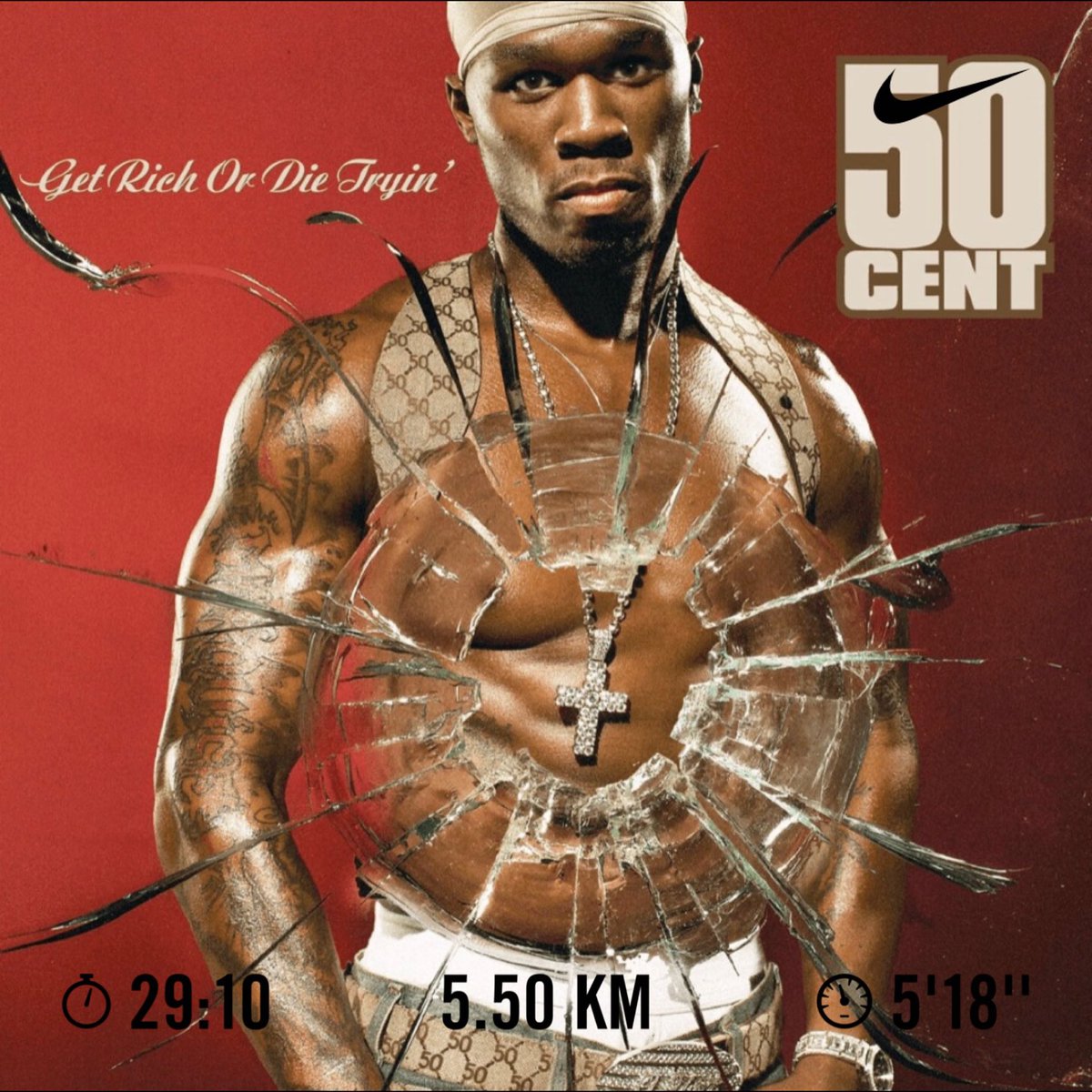 GET RICH OR DIE TRYIN’ // 50 Cent // 06 • 02 • 2003

#GetRichOrDieTryin #50Cent #Rap #EastCoastRap #GangstaRap #Running #NRC #NikeRunning #ComeRunWithUs #JustDoIt #RunWithMusic #AlbumOfTheDay