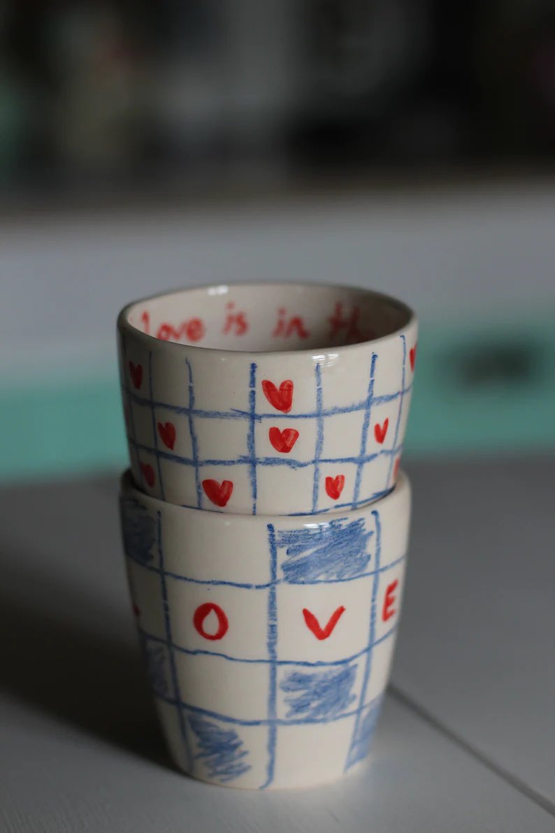 Add a touch of love to your daily sips with these handmade ceramic mugs! 💖 Perfect for Valentine's Day or any cozy moment. Set of 2, each with its unique charm. Order now and let the love brew! ☕️ #HandmadeMugs #ValentinesDayGift #EtsyFinds

sofceramics.etsy.com/listing/167095…