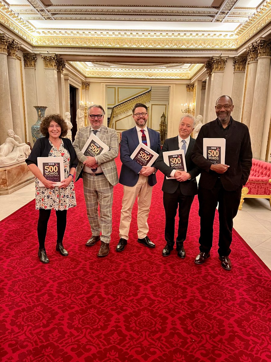 BBCTheOneShow's tweet image. We can’t wait for the grand final of this year’s @BBC #500Words! 🤩

Today, the judges of the UK’s most successful children’s writing competition met at Buckingham Palace to deliberate over stories from 50 finalists.

Watch #TheOneShow to find out more 👉 bbc.in/3OyZSqx