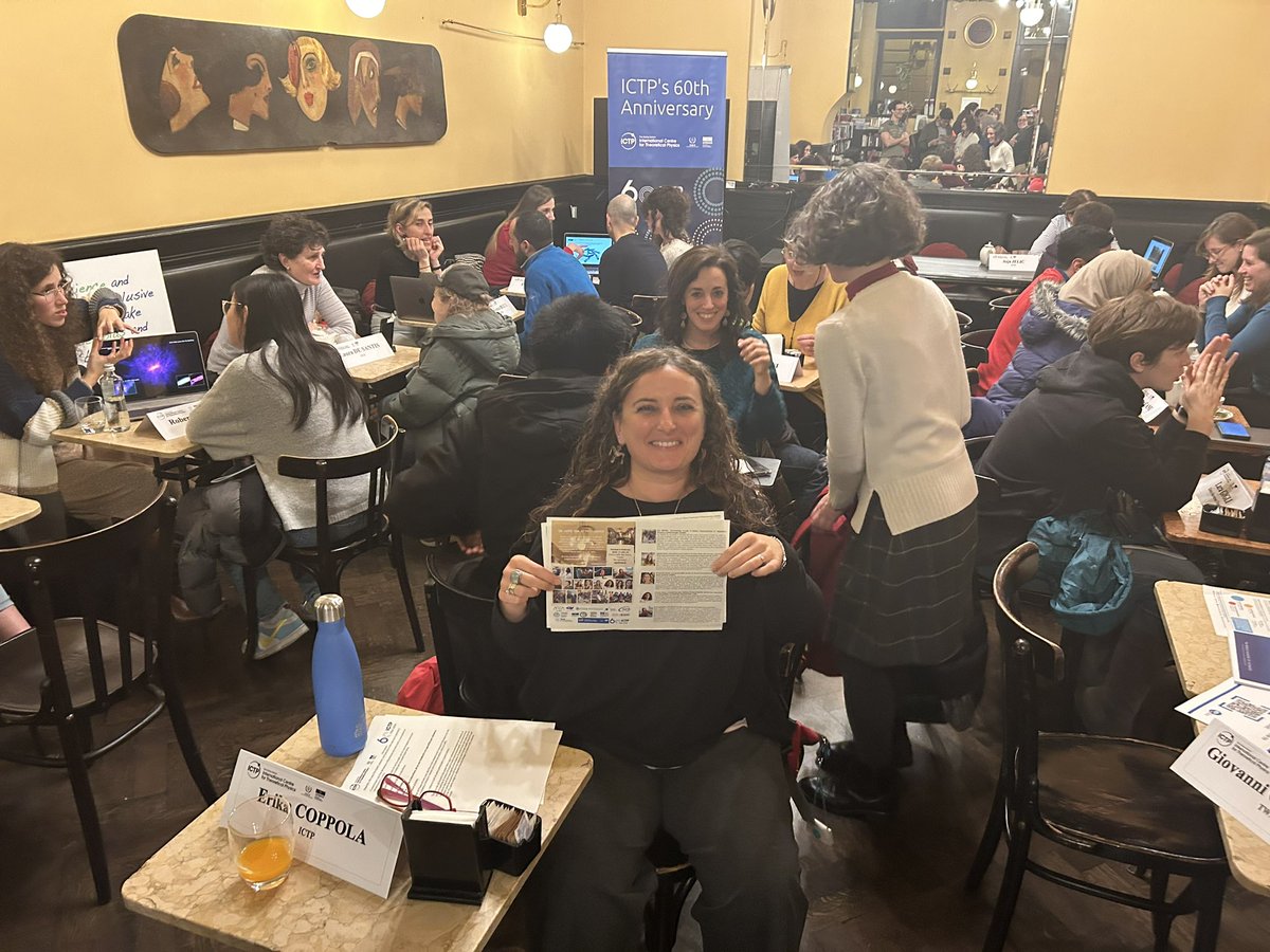 Erika Coppola (@erikacoppolae) on Twitter photo Today celebration at #CaffèSanMarco of the “Women and Girls in science day” happening every year on February 11. The event is included in the #ICTP60 anniversary calendar <a href="/ictpnews/">ICTP</a> <a href="/SandroScandolo/">Sandro Scandolo</a> @Rita_Nogherotto @AgneseBissi <a href="/AsjaJelic/">Asja Jelic</a> <a href="/tonyablowers/">Tonya Blowers</a> <a href="/TWASnews/">TWAS - The World Academy of Sciences</a> Today celebration at #CaffèSanMarco of the “Women and Girls in science day” happening every year on February 11. The event is included in the #ICTP60 anniversary calendar <a href="/ictpnews/">ICTP</a> <a href="/SandroScandolo/">Sandro Scandolo</a> @Rita_Nogherotto @AgneseBissi <a href="/AsjaJelic/">Asja Jelic</a> <a href="/tonyablowers/">Tonya Blowers</a> <a href="/TWASnews/">TWAS - The World Academy of Sciences</a>
