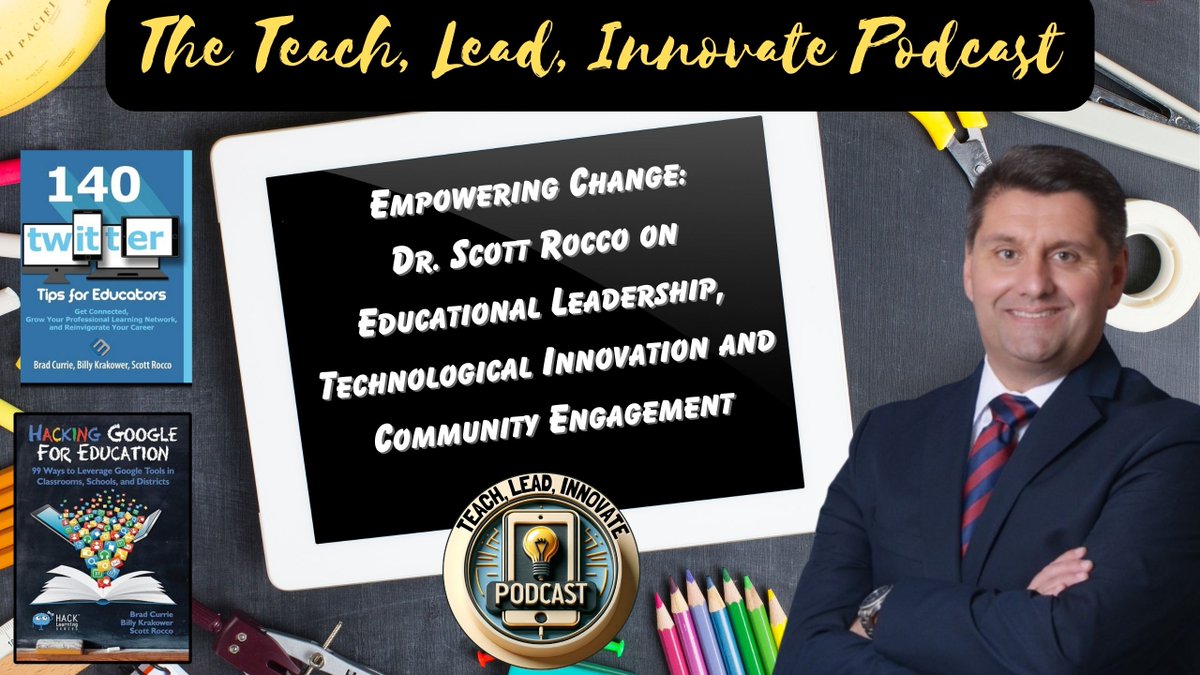 Video link: tinyurl.com/scottrocco Join me as I interview Scott Rocco, Ed.D. of the Hamilton Township School District, as he discusses his journey in education and the many initiatives he has led. He shares the story of how #satchat, a weekly educational Twitter chat, was…