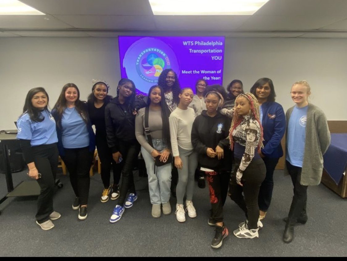 TrYOUPhilly's tweet photo. TrYOU had the opportunity to hear from Aleta Evans, COO of Southeastern Pennsylvania Transportation Authority (SEPTA) and the WTS Philadelphia 2023 Woman of the Year, at an outreach event with the Free Library of Philadelphia in Roxborough! https://t.co/SR3QTDm4Wi