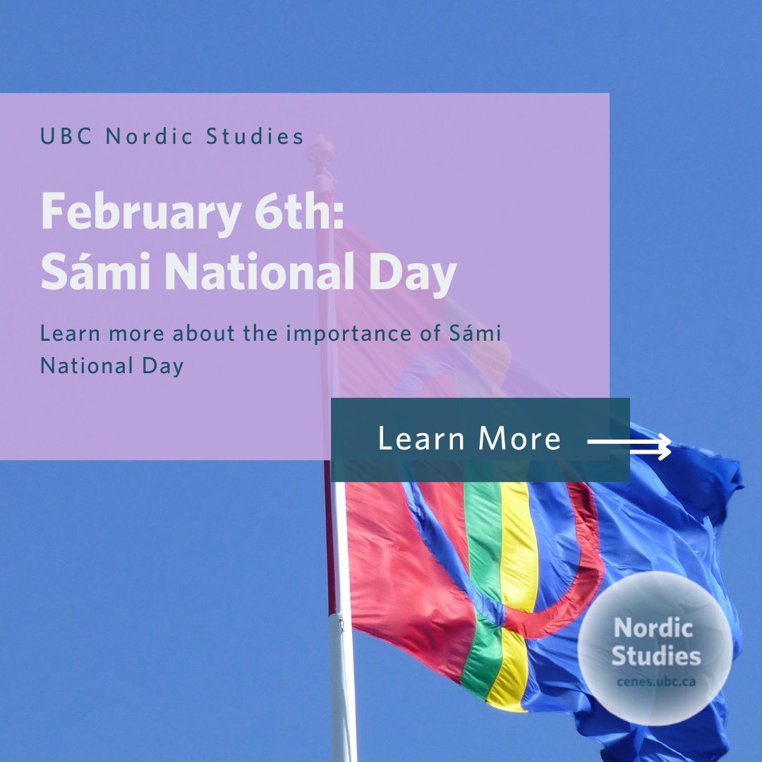 ubc_nordic's tweet image. Hej! 

Today is Sámi National Day. Swipe to learn more about the day and its significance.

#ubccenes #ubc #ubcarts #ubcvancouver #ubcundergraduate #ubcstudentlife #ubcnordicstudies #ubc2023  #learnswedish
#learndanish @cenesubc