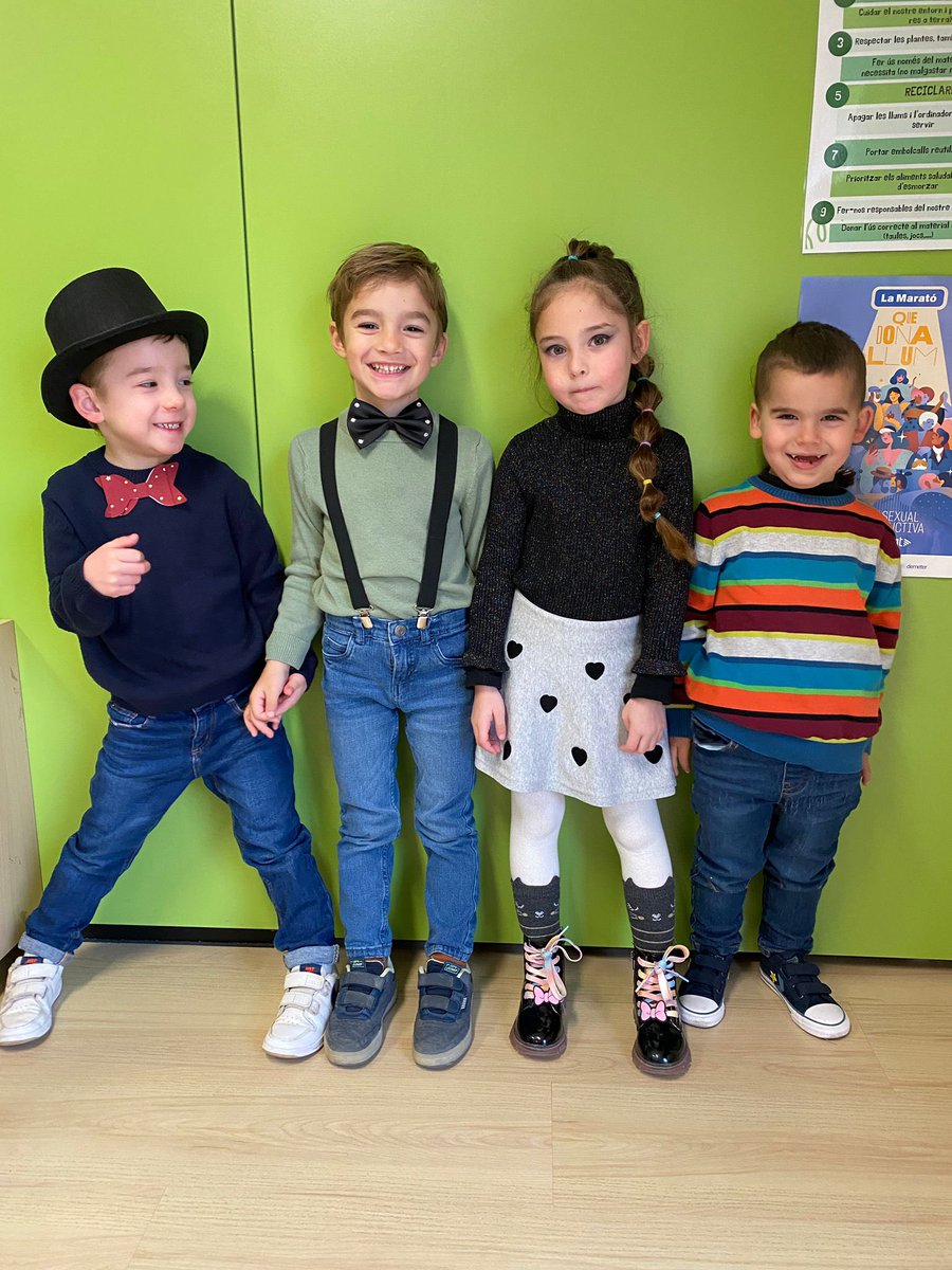 FEDACSalt's tweet photo. Les consignes de carnestoltes desperten la nostra imaginació, ens diverteixen i ens ajuden a conservar les tradicions.

@escolesfedac #PassióXEducar #Tradicions #TenimUnProjecte https://t.co/scYX2gRMO9