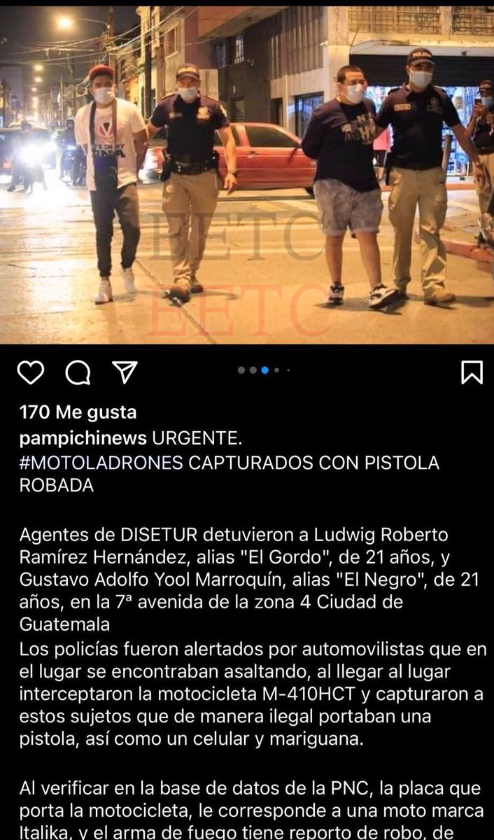 T1EETC_NOTICIAS's tweet photo. #AMPLIACION 

MOTOLADRÓN FALLECIDO EN EL HOSPITAL 

El incidente ocurrió en el sector de La Bethania, donde Ludwig Roberto Ramírez Hernández, conocido como "El Gordo", fue identificado como el presunto motoladrón que había estado cometiendo varios delitos en la zona.

Según testigos, Ludwig intentó escapar en una motocicleta tras haber cometido un robo, pero fue perseguido por un valiente piloto que, al verse amenazado, decidió usar su arma de fuego para defenderse.

En un acto de valentía, el piloto disparó a Ludwig en la cabeza, provocando su ejecución en el lugar. Las autoridades llegaron rápidamente al escenario del crimen y confirmaron la identidad del motoladrón.

Las investigaciones preliminares indican que Ludwig Roberto Ramírez Hernández era conocido en la zona por su historial delictivo, involucrado en robos a mano armada y asaltos a motociclistas.

La policía está trabajando en recopilar pruebas y testimonios para determinar si la acción del piloto fue en defensa propia y si actuó dentro del marco legal. Se espera que las autoridades revisen las cámaras de seguridad cercanas para obtener más información sobre los eventos que llevaron a la ejecución de Ludwig.

La noticia ha generado diversas reacciones en la comunidad, donde algunos celebran la valentía del piloto y consideran que se hizo justicia, mientras que otros cuestionan si el uso de un arma de fuego era la mejor forma de abordar esta situación.

Es importante recordar que las autoridades son responsables de investigar y dictaminar si hubo alguna violación de la ley en este caso. La solución a los problemas de seguridad requiere un enfoque integral que incluya tanto la prevención del delito como el cumplimiento adecuado de la ley.

Únete a nuestro canal de WhatsApp y grupo de Telegram  donde encontrarás fotos y vídeos sin censura 👇

CANAL DE WHATSAPP : https://t.co/Q7WNNFYKzL

GRUPO DE TELEGRAM:
https://t.co/QwEb1U3WD9