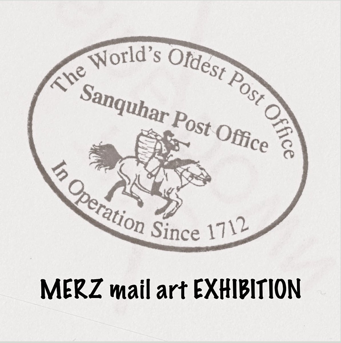 brightwell08's tweet photo. Call-out for mail art from the indefatigable Dave Rushton, impresario of the Schwitters-inspired Merz Gallery in Sanquhar, Scotland https://t.co/I1j8SNJAcZ