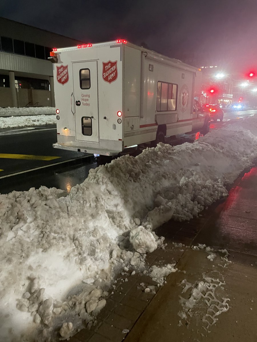 While a significant amount of snow has fallen across the Maritimes this past week, that hasn't stopped The Salvation Army from helping those in need. Halifax West Street Ministry was busy Monday evening visiting encampment sites and transit terminals around the city.