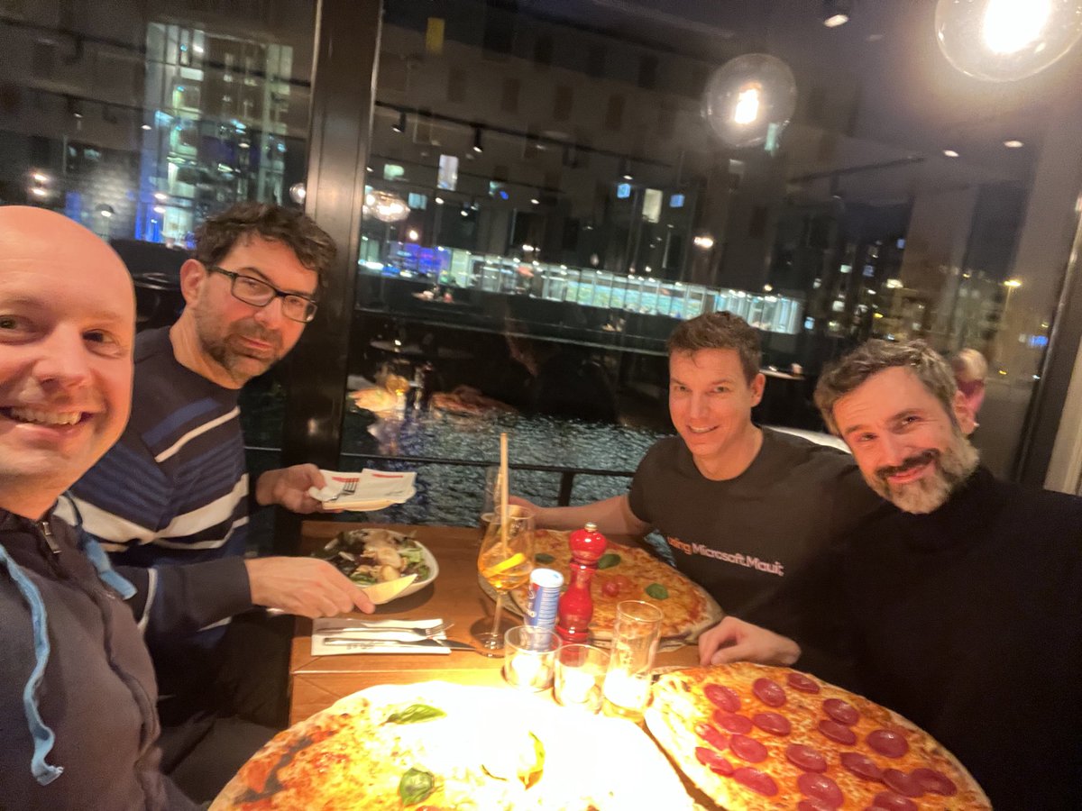 André Krämer (@codemurai) on Twitter photo What a great way to end an amazing conference day! Thanks to the organizers an speakers of <a href="/XamExpertDay/">XamExpertDay (now .NET MAUI Day)</a> ! cc @kwlothrop, <a href="/mallibone/">Mark Allibone</a> and <a href="/Piskariov/">Jean-Marie Alfonsi</a> #dotnetmaui What a great way to end an amazing conference day! Thanks to the organizers an speakers of <a href="/XamExpertDay/">XamExpertDay (now .NET MAUI Day)</a> ! cc @kwlothrop, <a href="/mallibone/">Mark Allibone</a> and <a href="/Piskariov/">Jean-Marie Alfonsi</a> #dotnetmaui