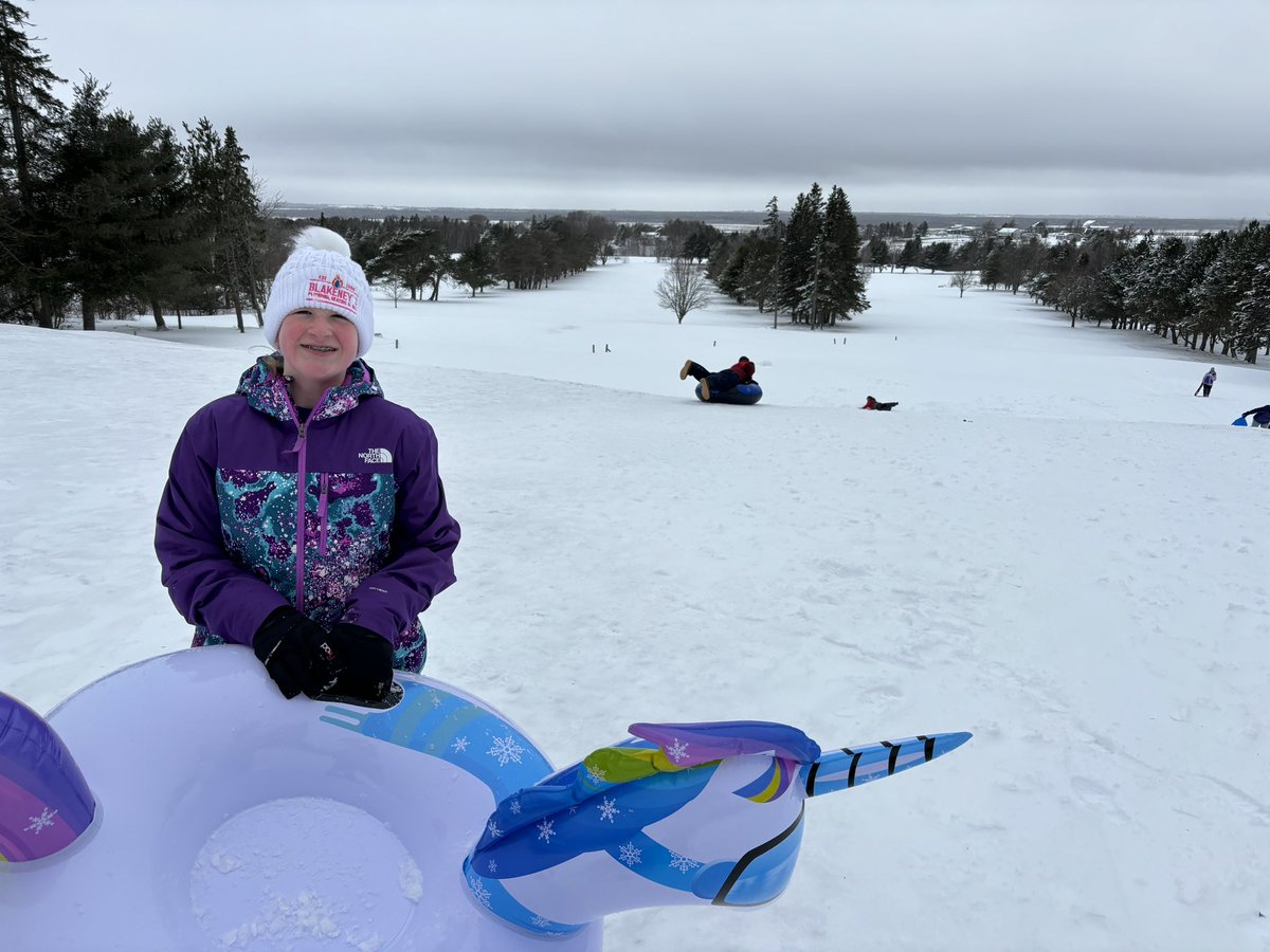 Great day for sledding 😁