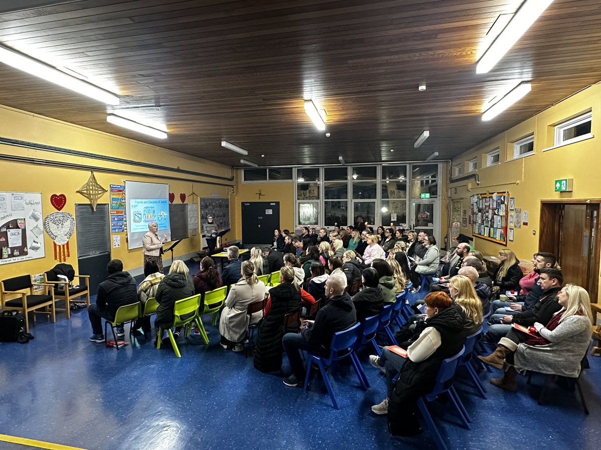 StBrigids_PS's tweet photo. A lovely night with the wonderful catechetical team. 
‘Come Holy Spirit and fill the hearts of your Faithful.’ 
@ParishLavey 
@TheDerryDiocese https://t.co/lMNQyf2rau