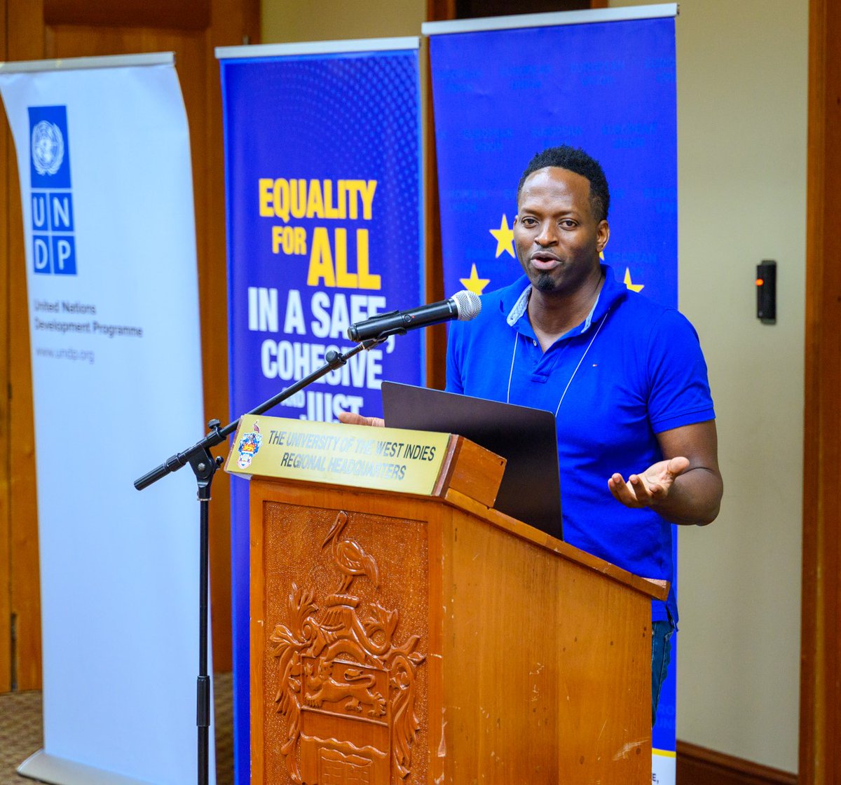 SASODGuyana's tweet photo. Last month we presented on #Caribbean #LGBTQ+ #activism at the #BeyondHomophobia conference held at The #UWI Regional Headquarters in #Jamaica. We explored the role of #place, connections and exchanges in #Guyana, #Barbados and the #GlobalNorth. #PlaceMatters #SASODGuyana #SASOD https://t.co/F4xzH0ztbv