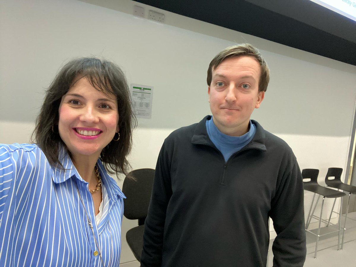 It was a pleasure to help co-host the Materials and Molecular design seminar today at <a href="/impchemistry/">Imperial Chemistry</a> with @BeckyLGreenaway where we had fantastic talks from <a href="/AnnabelBasford/">Bel</a> and our invited speaker Dr Amparo Ruiz-Carretero.   Great to see you again <a href="/ampowerflower/">Amparo RuizCarretero</a> !