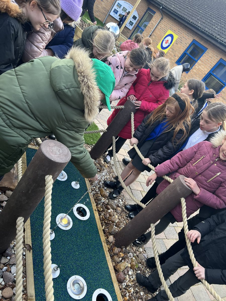 MrsJDunham's tweet photo. Monday Mindful club was spent in our sensory garden in honour of Children’s Mental Health Week 💜 https://t.co/x1u1SR5kvE
