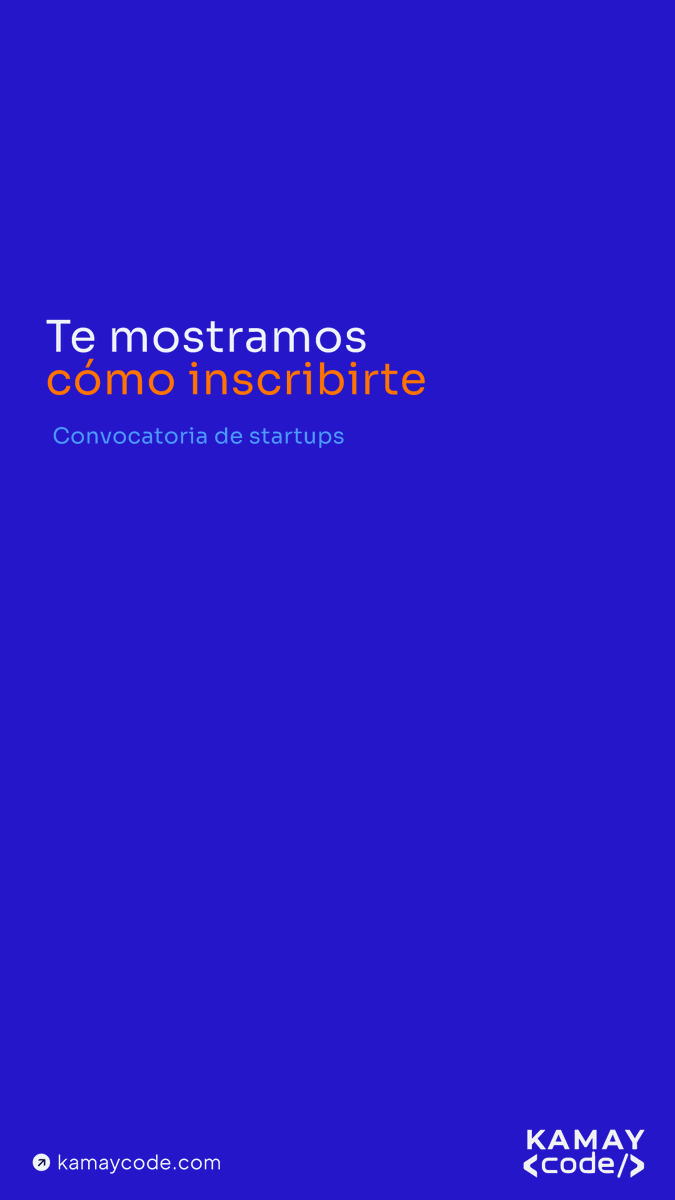 KamayVc's tweet image. ⚡¿Quieres pitchear tu solución en el escenario de #KamayCodeCDMX?⚡

Te enseñamos qué tan sencillo es inscribir a tu startup en 1 de los 5 desafíos.

Regístrate en  wkf.ms/3ENrMcV 

📅13 de marzo   
📍Espacio R (Av. México Coyoacán 40, CDMX)